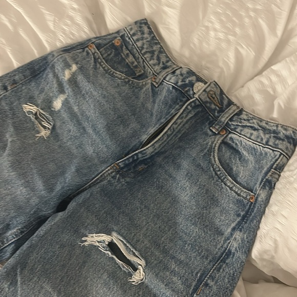 garage jeans, street wide leg/baggy, size 0, in great condition - Picture 2 of 3